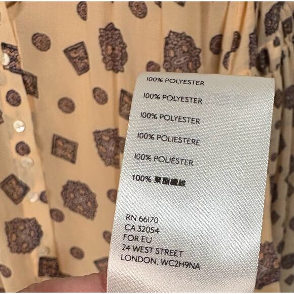 Free People Turn Turn Mock Neck Boho Mini Dress Size Small - Picture 8 of 9